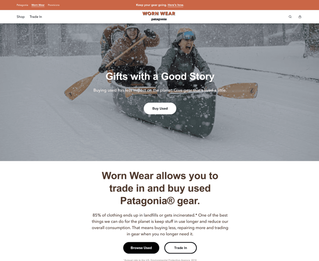 patagonia-worn-wear-purpose-driven-marketing-examples